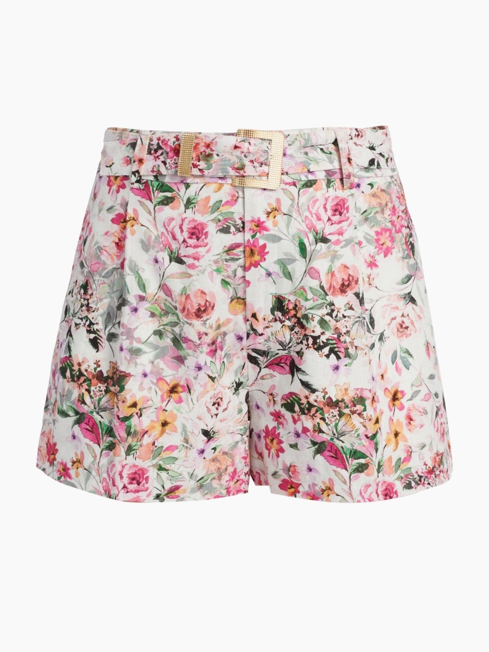 Generation Love Glenn Floral Linen-Blend Shorts Sz 6 NWT